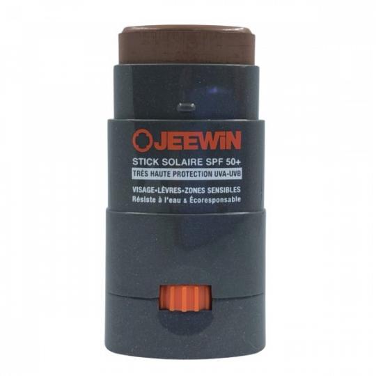 Stick Solaire JEEWIN Visage & Lèvres SPF50+ Chocolat